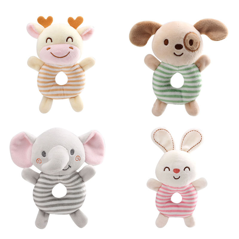 Baby Food Quantity - Nieuwe Baby Rammelaar Speelgoed Cartoon Dieren