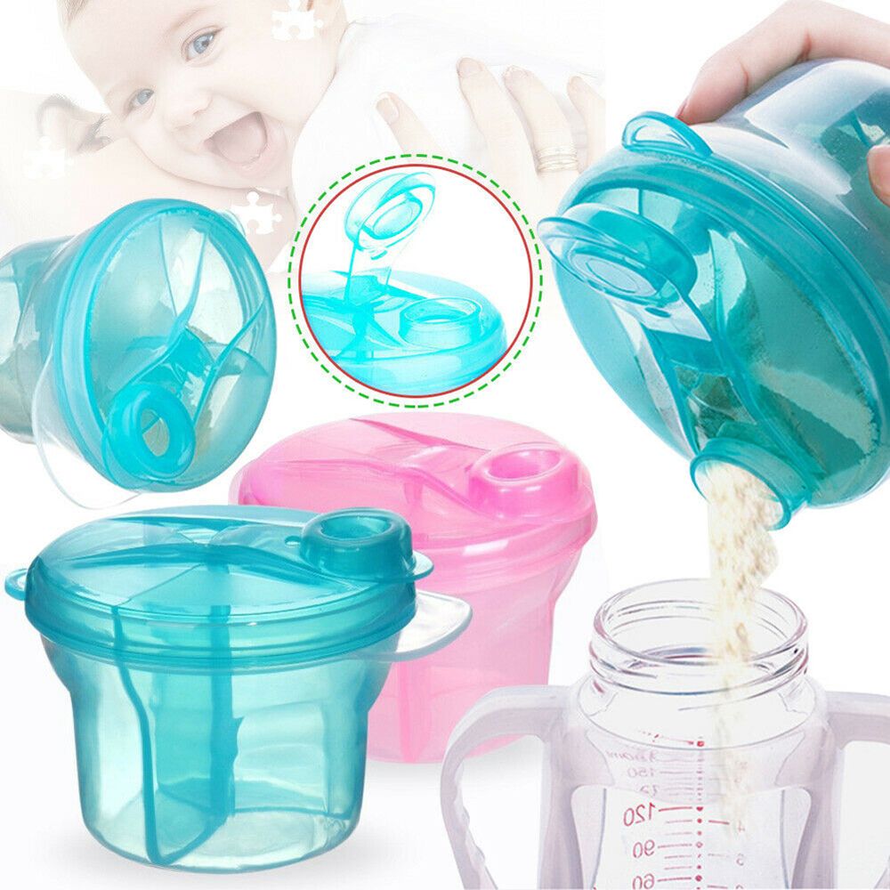 Baby Food Universe - 3-dosis formule container van babymelkpoeder dispenser
