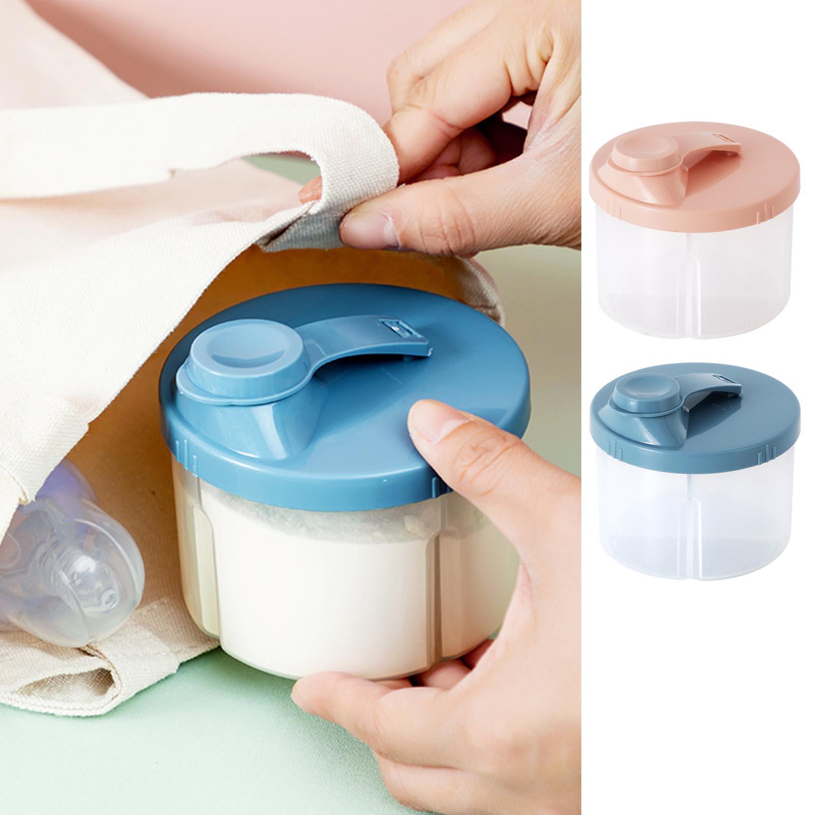 Snack Container Travel - 9.4x6cm Draagbare Melkpoedercontainer Baby Snack Box