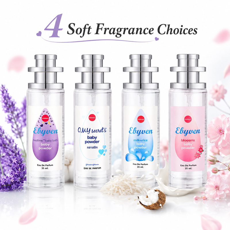 Baby Rice Food - 2 stuks 35ml Babypoeder Parfum voor
