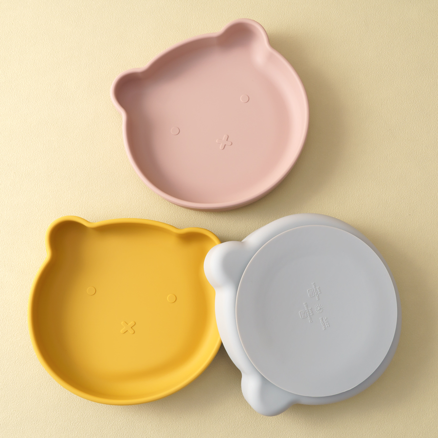 Baby Food Quantity - 1PC Siliconen Baby Gerechten Zuig Eetbord