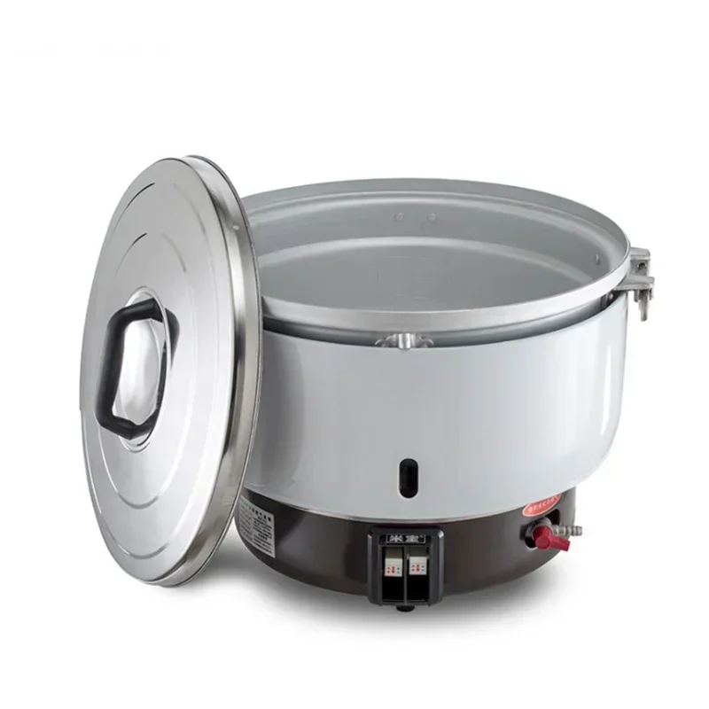 Baby Rice Food - 7L propaanrijstkookmachine, commerciële kookmachine met grote