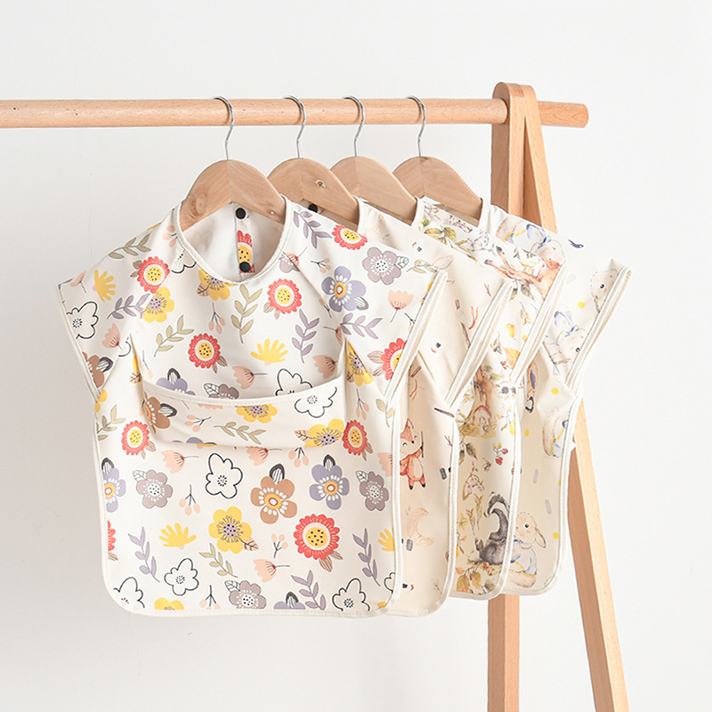 Baby Food Quantity - Slabbetjes voor pasgeboren baby's, blouse, waterdicht,