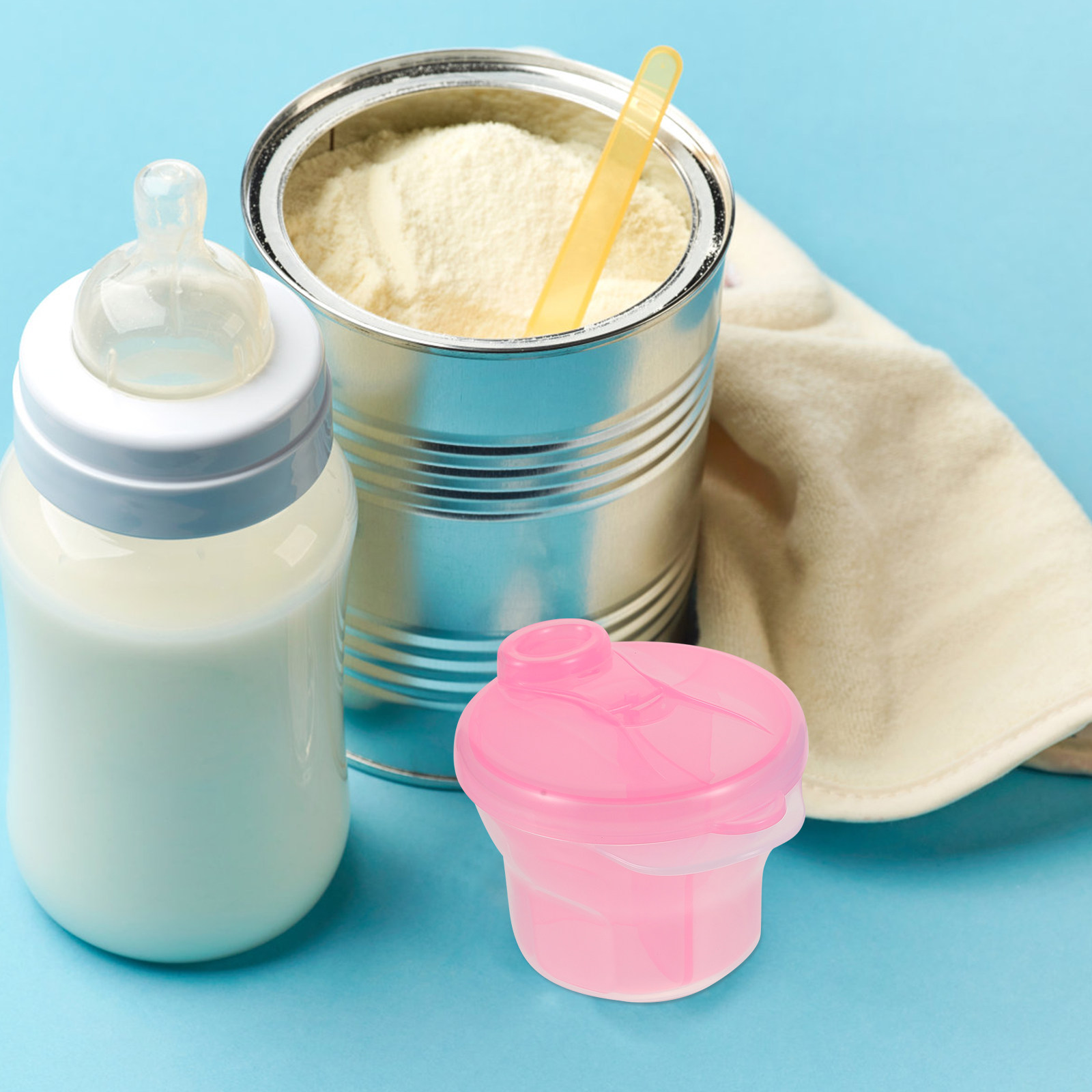 4 stuks drielaagse snackdoos,  - Snack Container Travel recensie en prijs