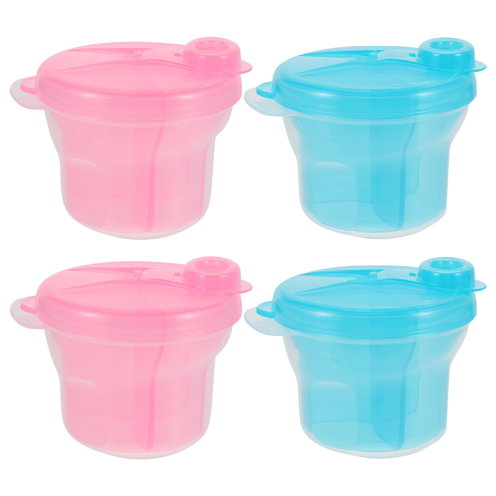 4 stuks drielaagse snackdoos,  - Snack Container Travel recensie en prijs