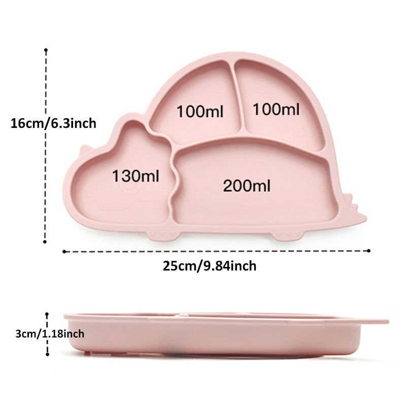 Kinderborden met compartimente - Plate Suction Toddler recensie en prijs