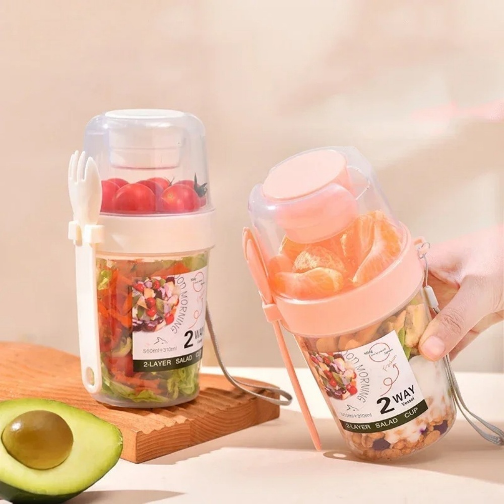 Draagbare Salade Cup Ontbijt C - Snack Container Travel recensie en prijs