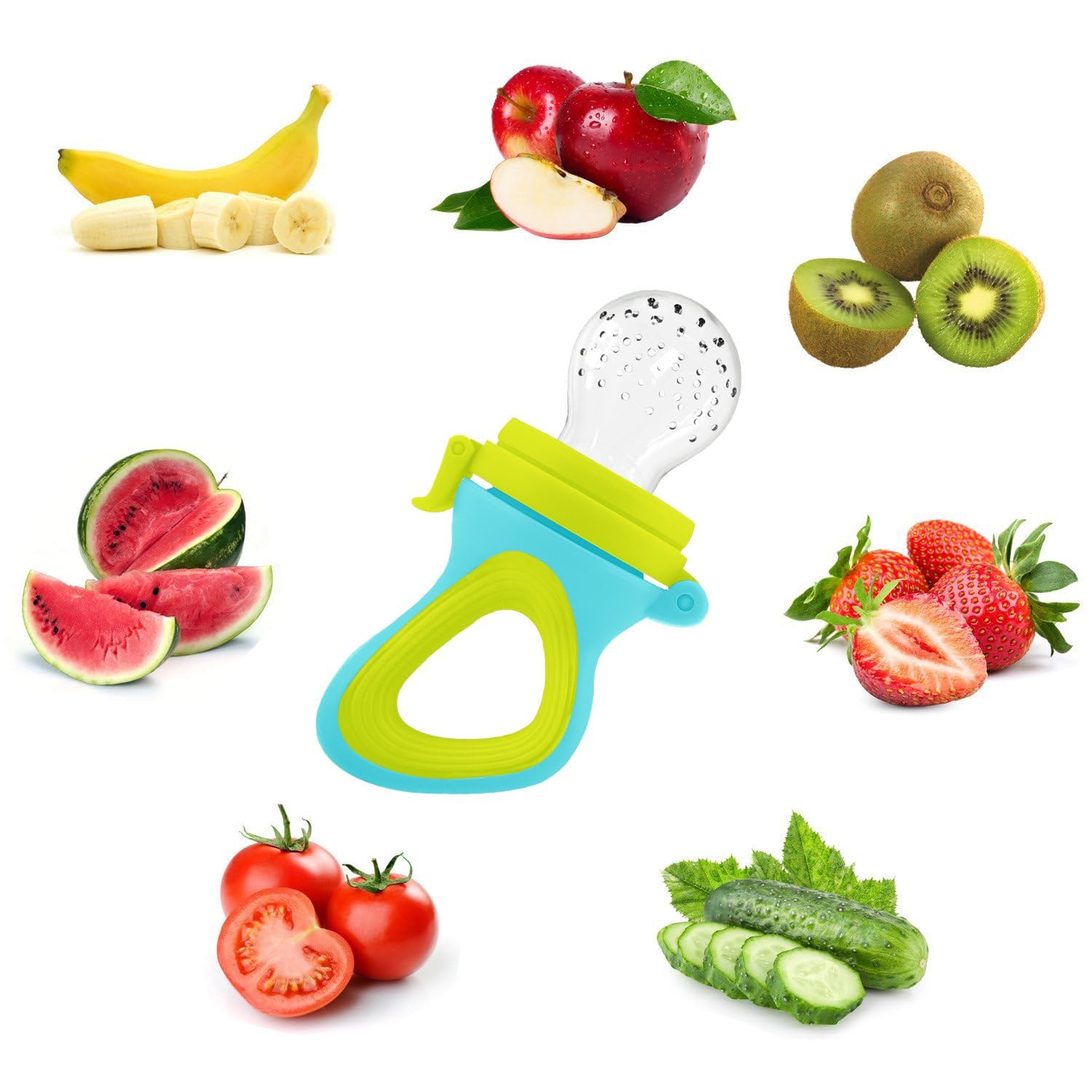 Knijpen Zuigfles Cup Siliconen - Baby Rice Food recensie en prijs