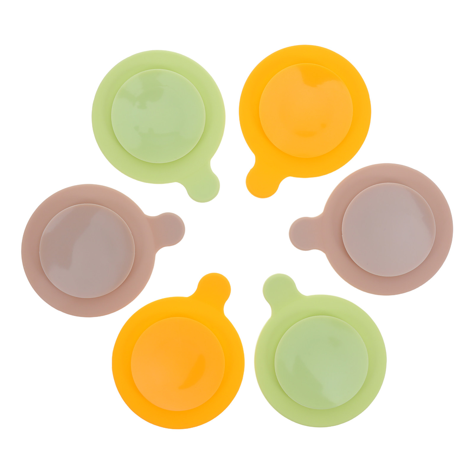 6 stuks siliconen placemats vo - Plate Suction Toddler recensie en prijs