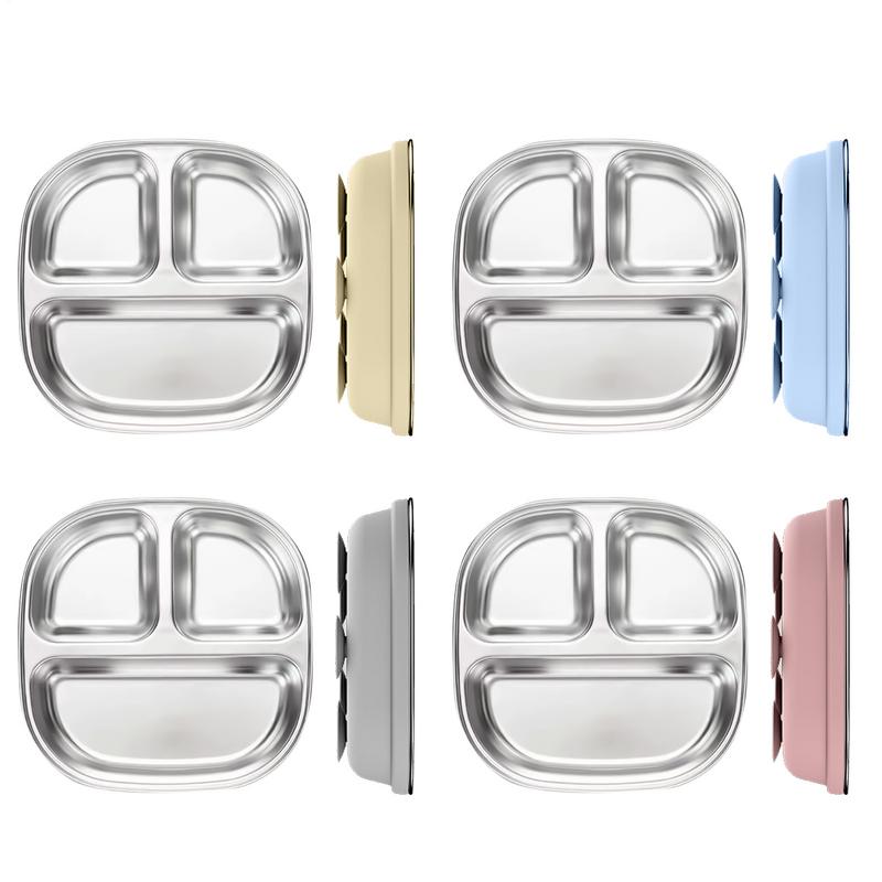 Verdeelde borden voor kinderen - Plate Suction Toddler recensie en prijs