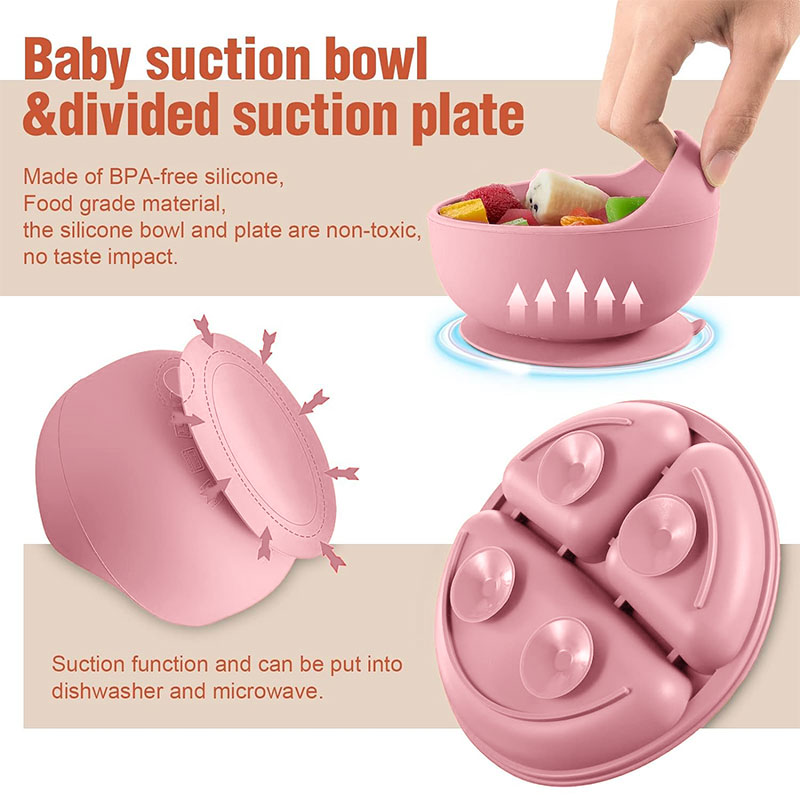 Kinderen Siliconen Servies Set - Baby Food Quantity recensie en prijs
