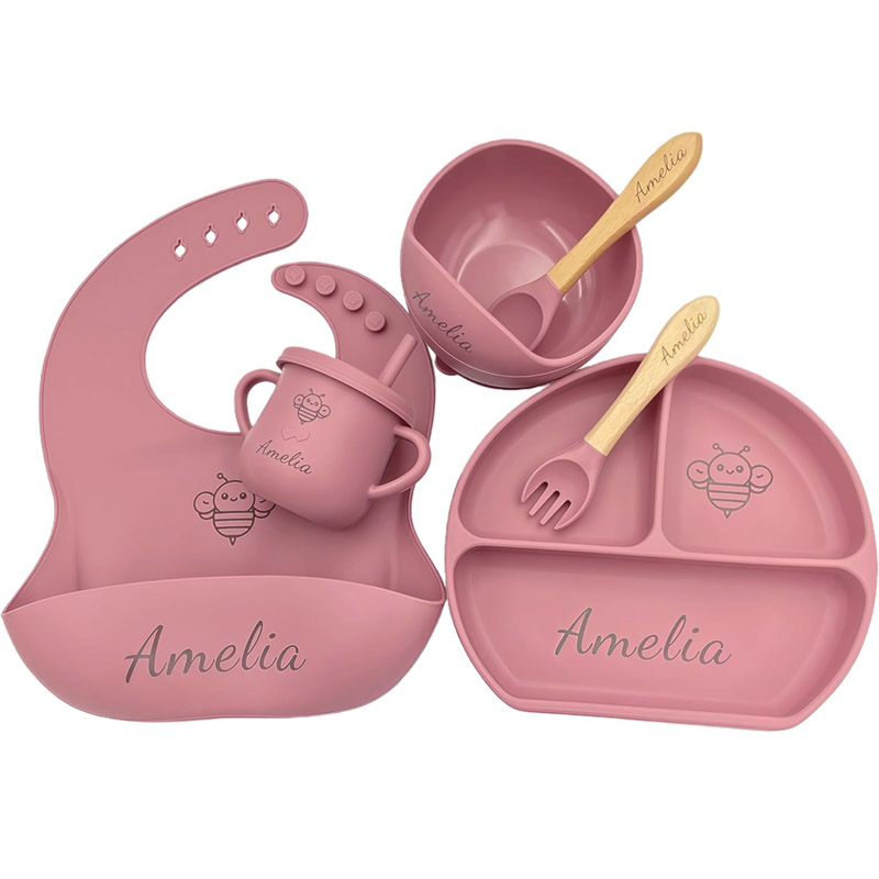 Siliconen voedingsset Aangepas - Plate Suction Toddler recensie en prijs