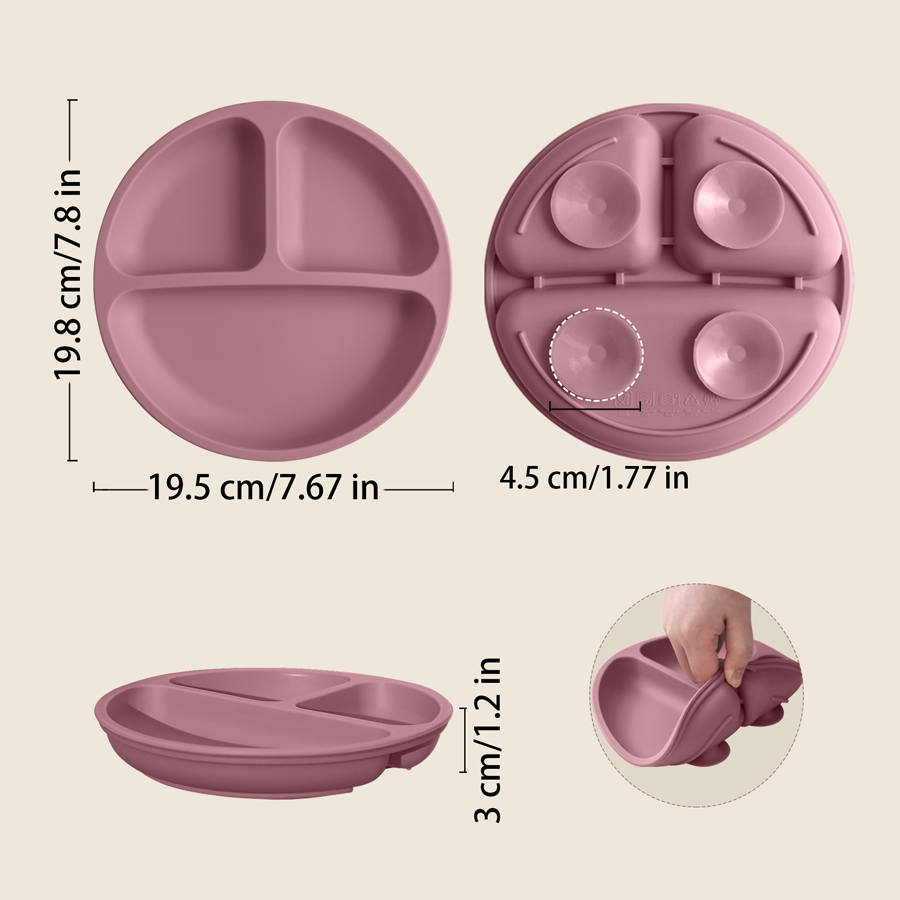 1 STKS Baby Zuig Siliconen Eet - Plate Suction Toddler recensie en prijs