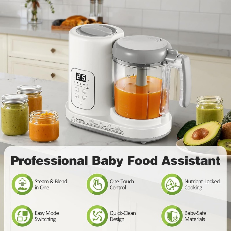 Babyvoedselmaker Stoomkoker Bl - Baby Food Quantity recensie en prijs