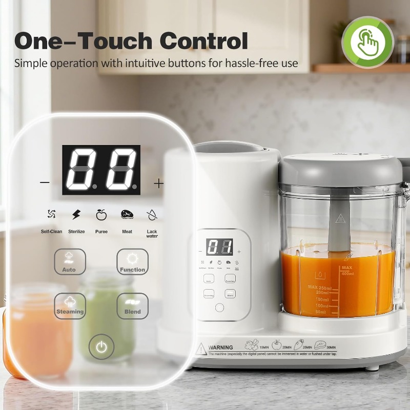 Babyvoedselmaker Stoomkoker Bl - Baby Food Quantity recensie en prijs