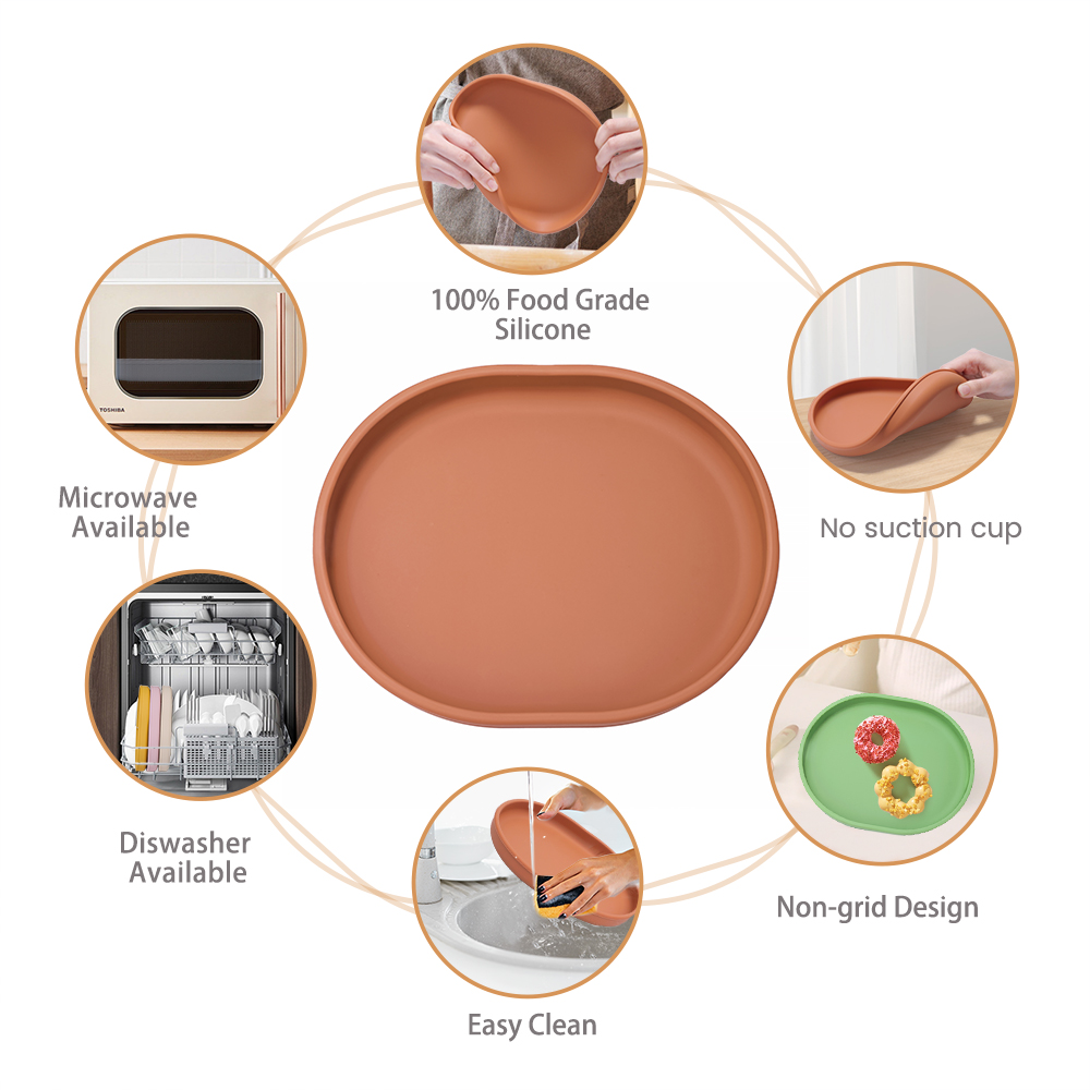 Babyveilige siliconen eetplaat - Plate Suction Toddler recensie en prijs