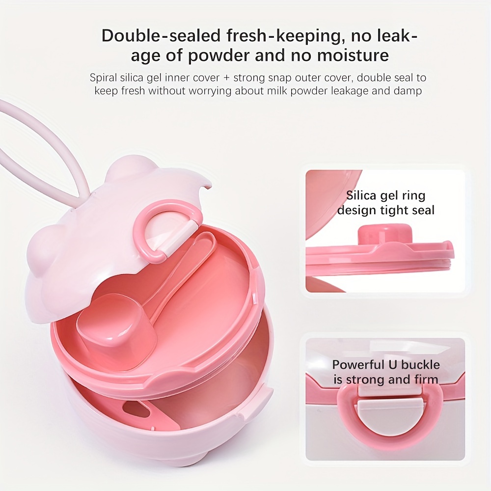 1 st draagbare vierlaagse melk - Snack Container Travel recensie en prijs