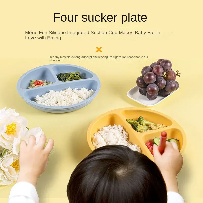 3 Stuks Siliconen Babyvoeding  - Plate Suction Toddler recensie en prijs