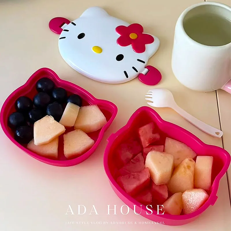 Schattige Hello Kitty-vormige  - Snack Container Travel recensie en prijs