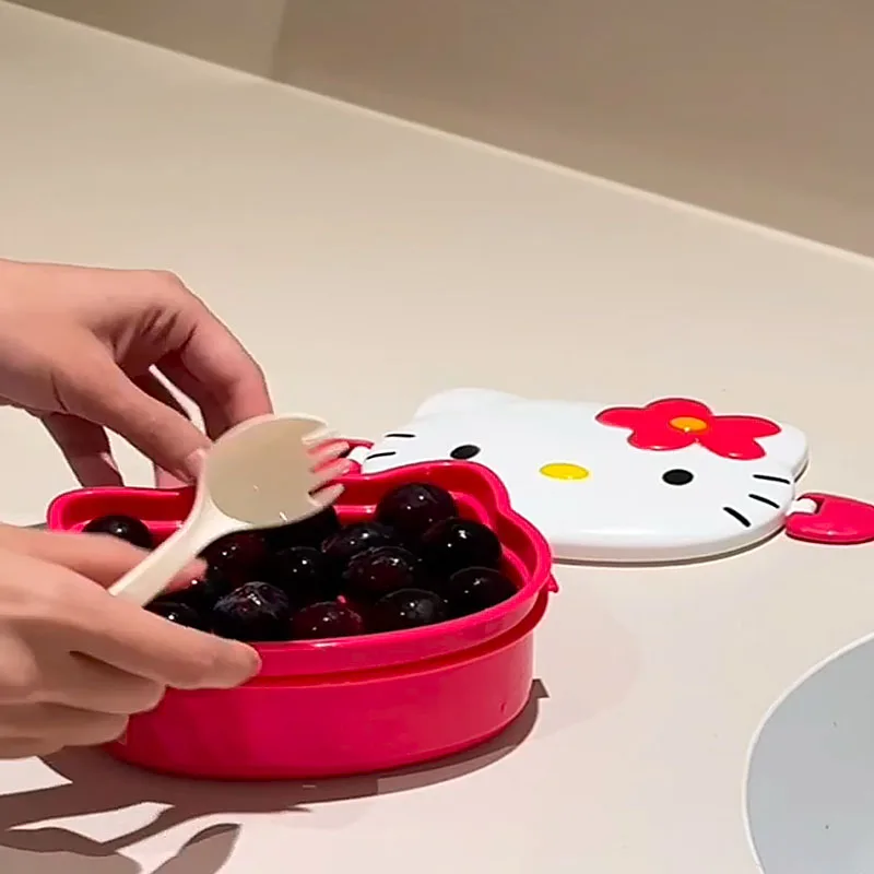 Schattige Hello Kitty-vormige  - Snack Container Travel recensie en prijs