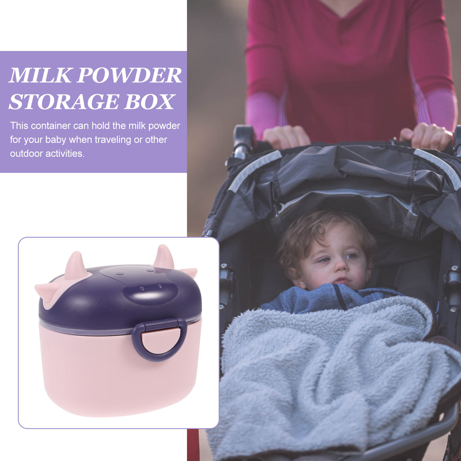 Draagbare opbergdoos voor melk - Snack Container Travel recensie en prijs