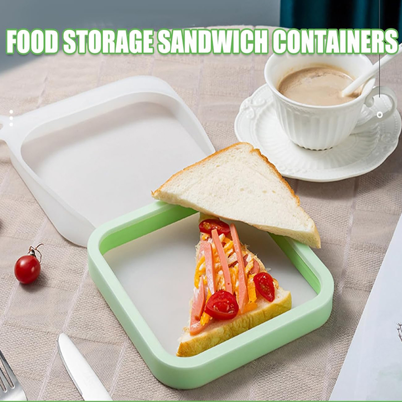 Siliconen Sandwich Toast Bento - Snack Container Travel recensie en prijs