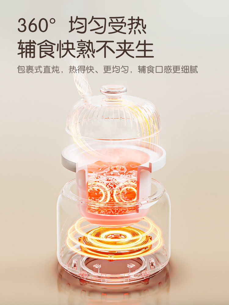 Jiuyang micro-druk BB pot baby - Baby Rice Food recensie en prijs
