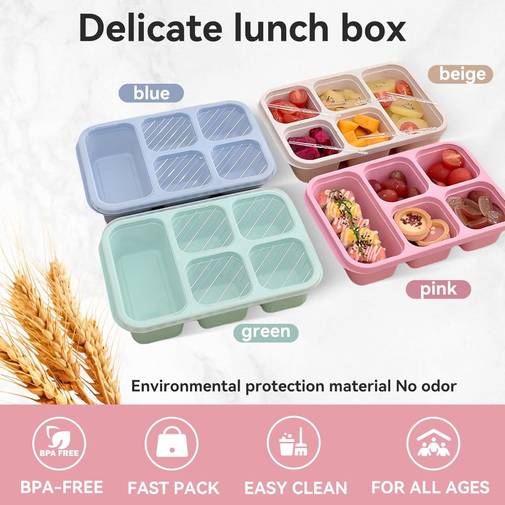 Bento Lunchbox met herbruikbar - Snack Container Travel recensie en prijs