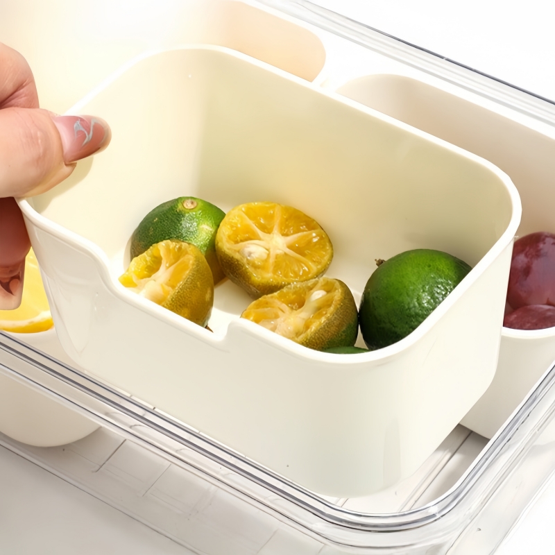 Transparante 8/4-delige snackb - Snack Container Travel recensie en prijs